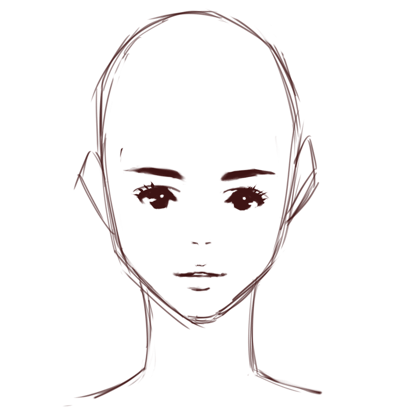リアルな顔の描き方 綺麗な女の子を描くためのたった2つのポイントとは 基本編 マエコ Note リアルな顔の描き方 綺麗な女の子を描くためのたった2つのポイントとは 基本編 マエコ Note