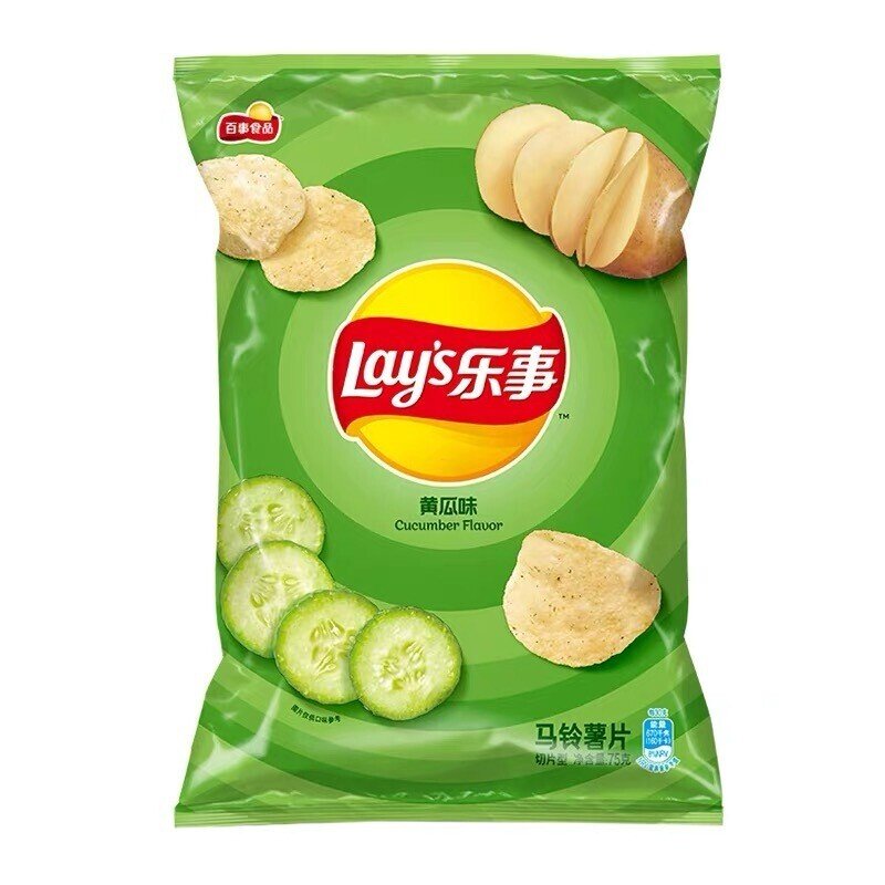 キュウリ味ポテトチップスはアリ ナシ アンケートで決めてみた 華村 中国 Note