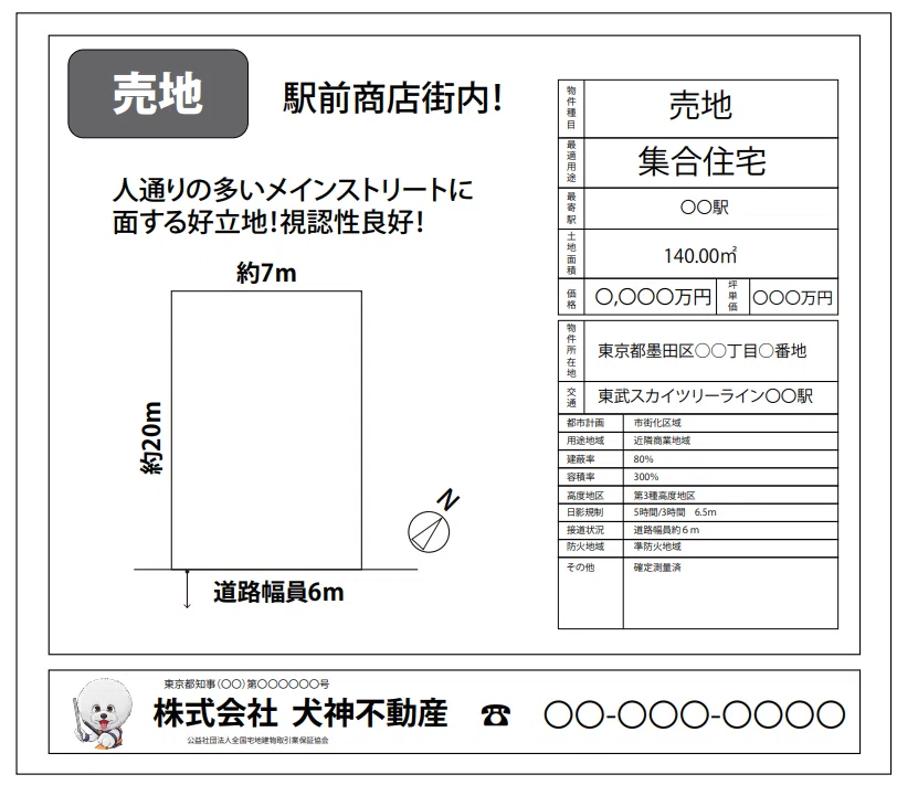 マイソクはどうやってみるの 土地から新築 わん1級建築士 Note