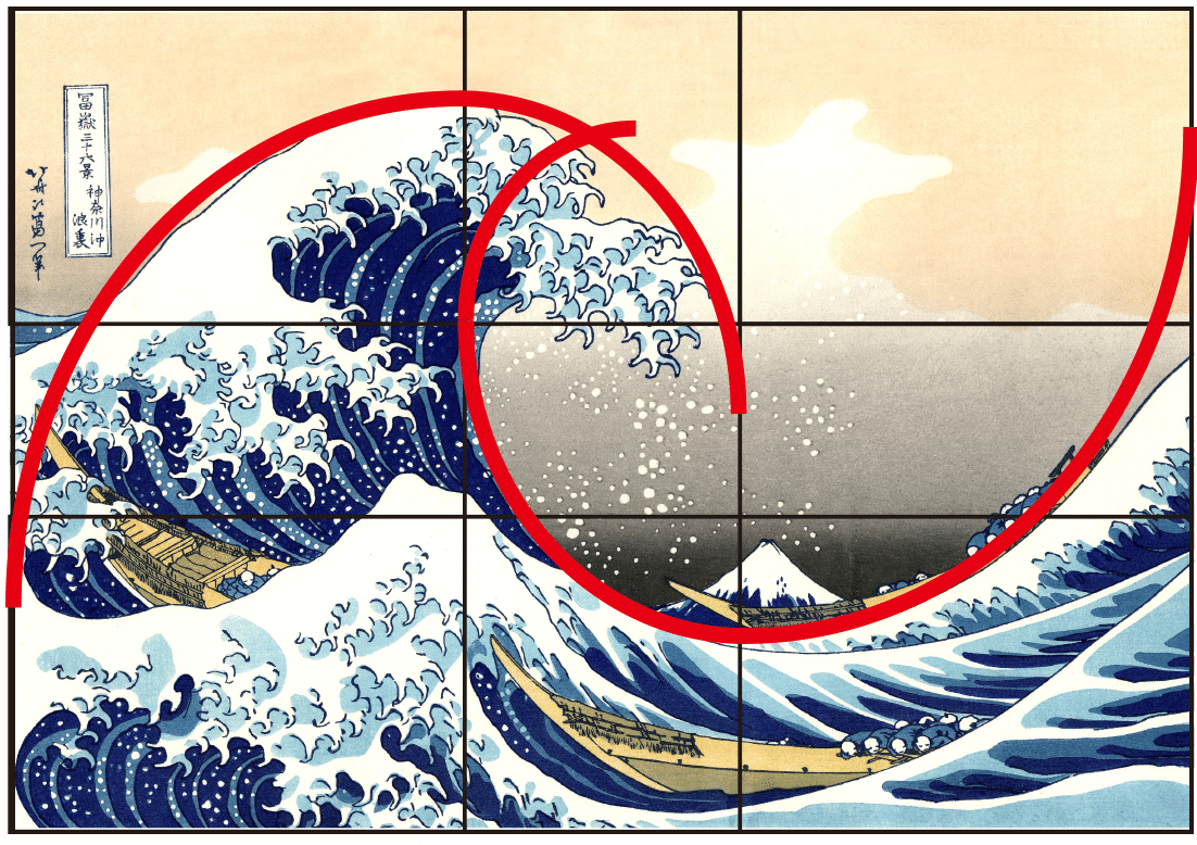 大胆極まりない 神奈川沖浪裏｜shioji