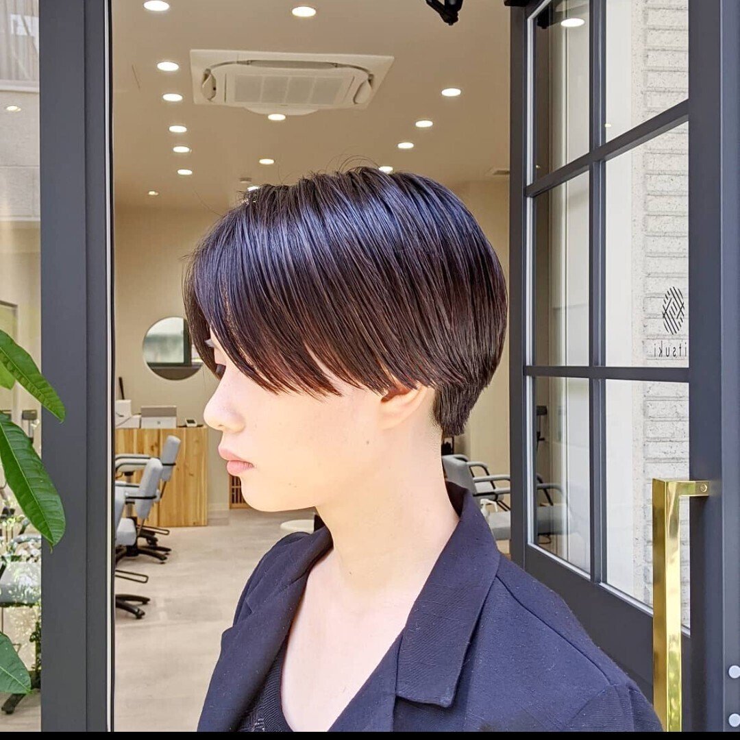 カラーせず黒髪を活かしていくヘアカット カガラシュン Note