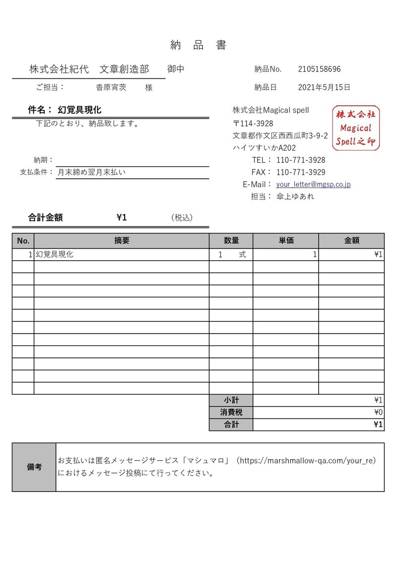 友人に要求仕様書という名のプロットをもらい 二次創作小説を書いて納品した話 U U C Note