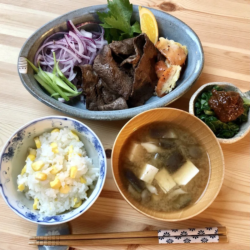 バターじゅわじゅわんでさっと焼く牛肉に合う付け合わせ レシピ ゆのきりょうこ Note