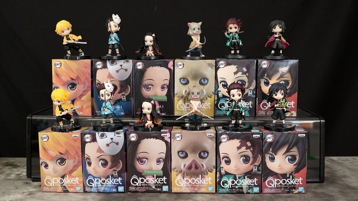 プライズ景品「Qposket」シリーズから鬼滅の刃！雑すぎる偽物たち 