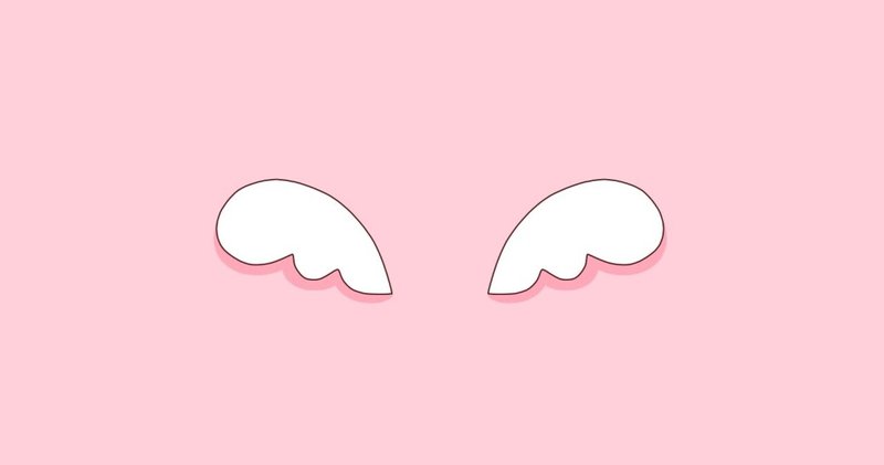 天使の羽 イラスト お餅月子 Note