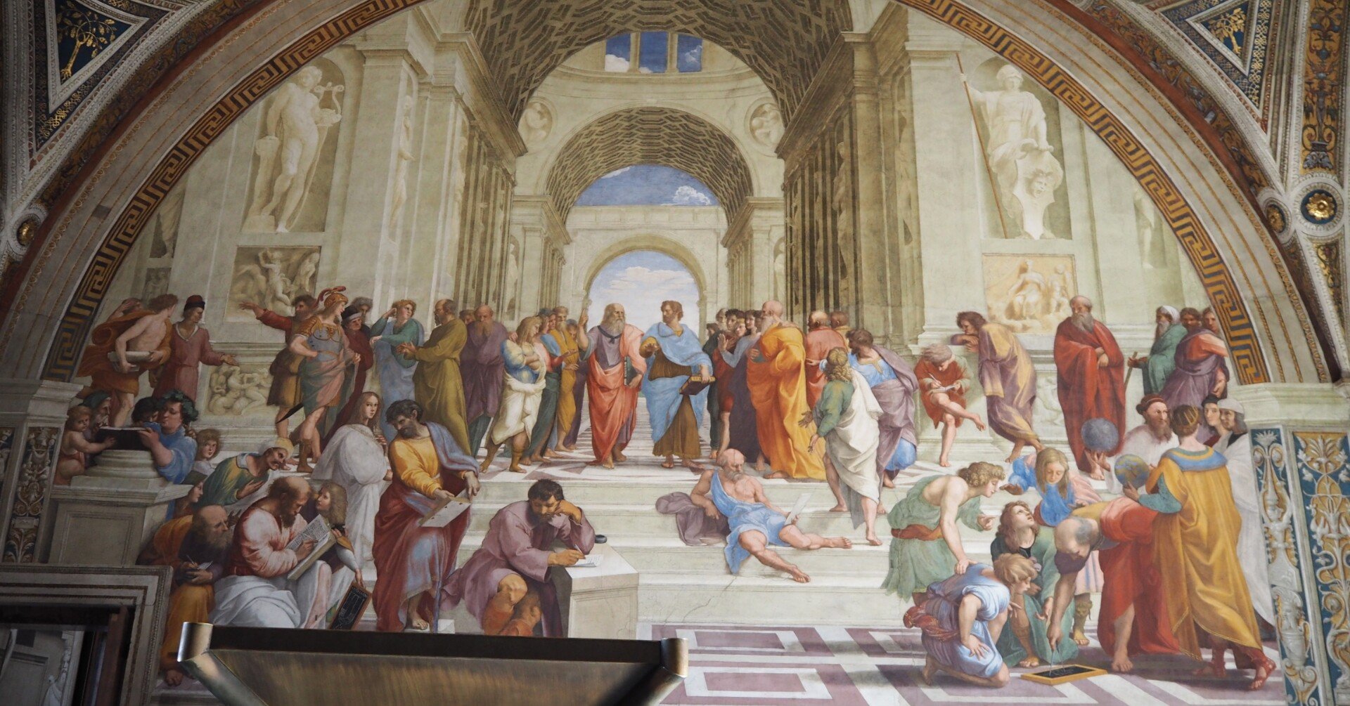 ヴァチカン美術館 Musei Vaticani Vol 3 知の巨人たちが一堂に会す ラファエロの間 アテナイの学堂 Nao Masunaga Note