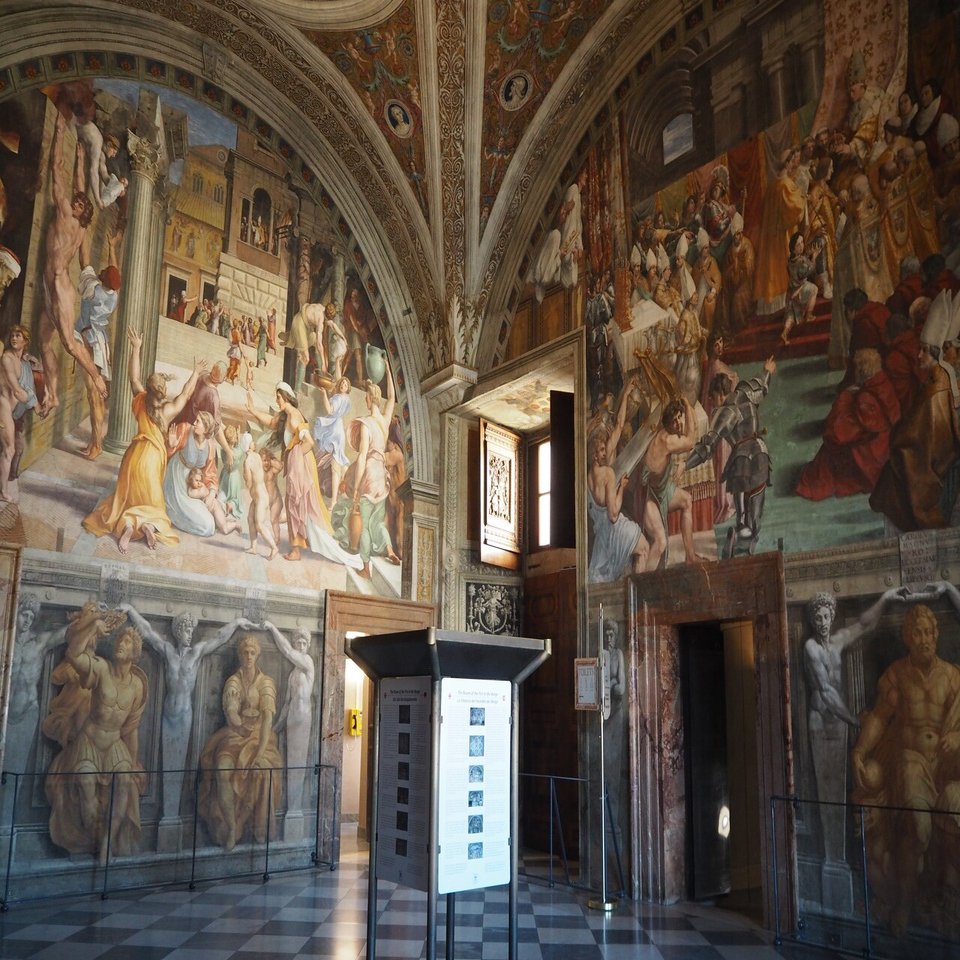 ヴァチカン美術館 Musei Vaticani Vol 3 知の巨人たちが一堂に会す ラファエロの間 アテナイの学堂 Nao Masunaga Note