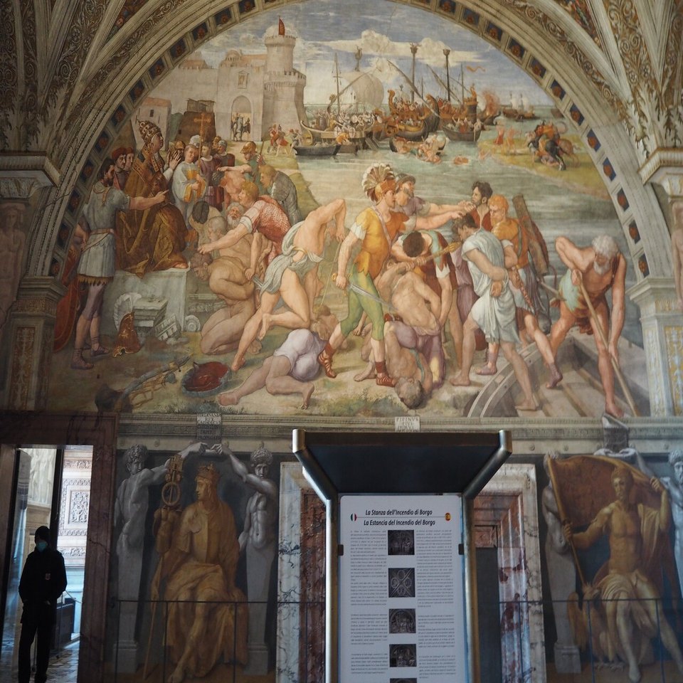 ヴァチカン美術館 Musei Vaticani Vol 3 知の巨人たちが一堂に会す ラファエロの間 アテナイの学堂 Nao Masunaga Note