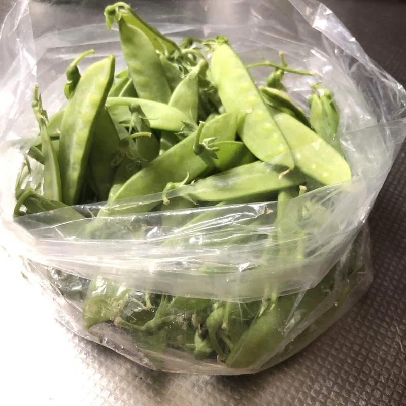 丸投げレシピ 私が1番好きな絹さやレシピ 大量消費にもおすすめ 絹さやの卵とじ 古谷 真知子 Note