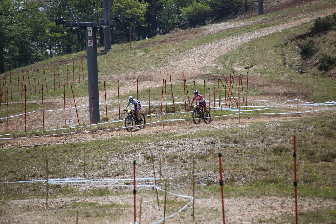 自転車 菊地 真 SP サイン Coupe du Japon MTB 2021 朽木 観戦記 その3｜Sumpu_taizo