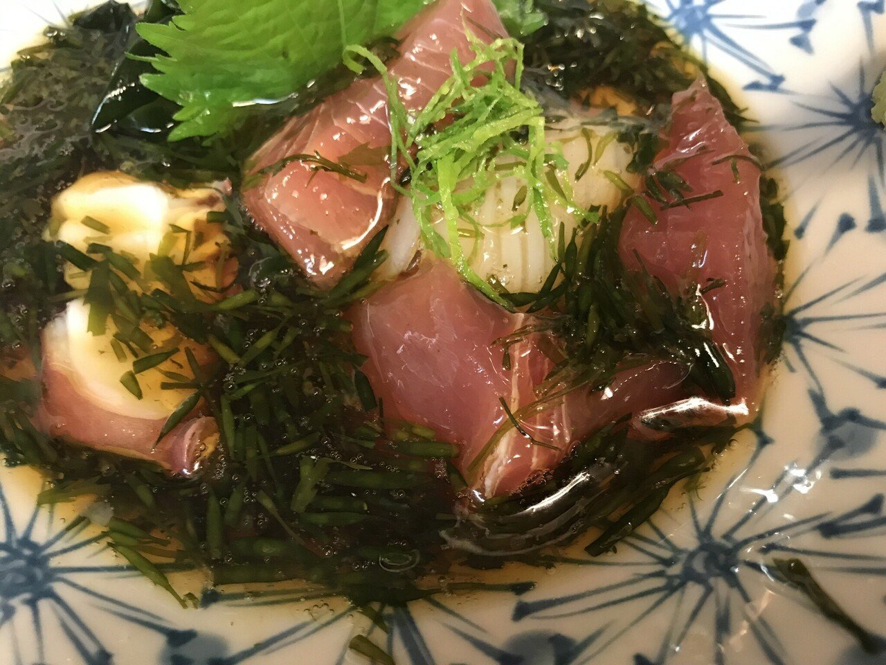 365日の魚介レシピ お刺身のアカモク和え かつての邪魔者はスーパー海藻でした たぬき女将 郷土料理研究家 Note