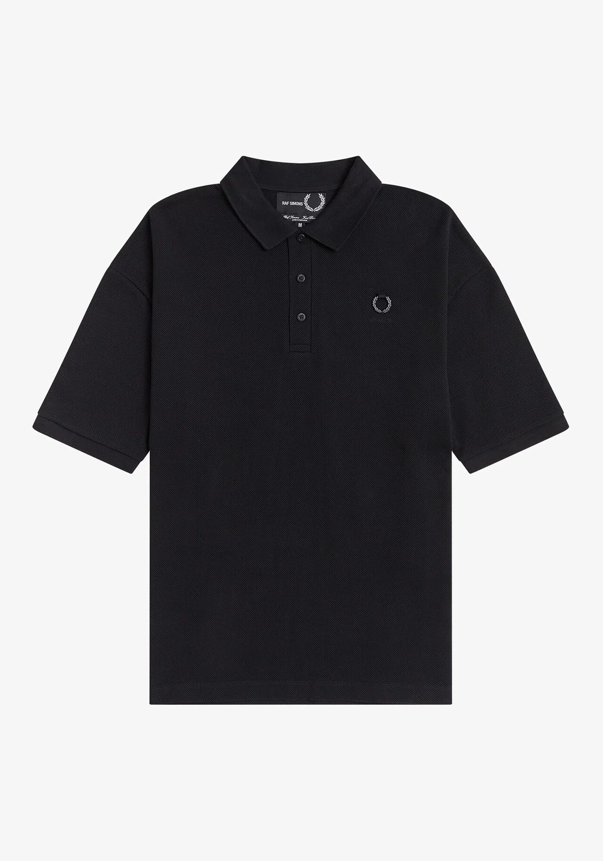 Fred Perry × Raf Simons の Oversized Printed Polo Shirt｜ろち