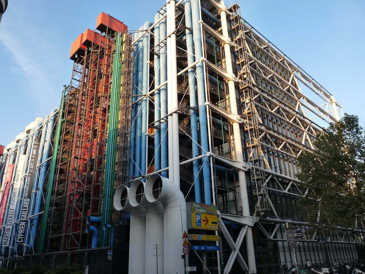 建築】一日の疲れを癒してくれたポンピドゥー・センター（レンゾ 