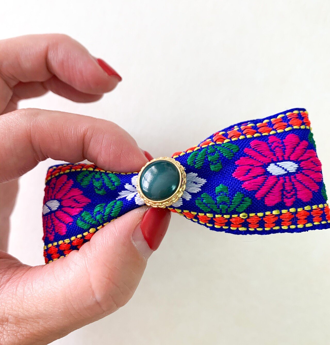 チロリアンテープの髪飾りの作り方 Hironoc Note チロリアンテープの髪飾りの作り方 Hironoc Note