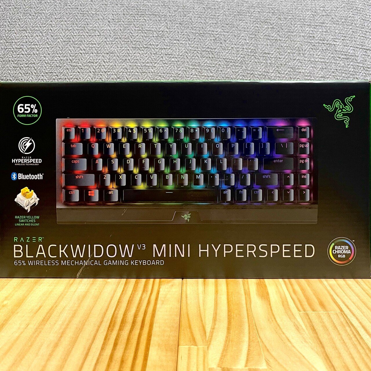 やってきた、RAZER BlackWidow V3 mini HYPERSPEED【数時間使った感想