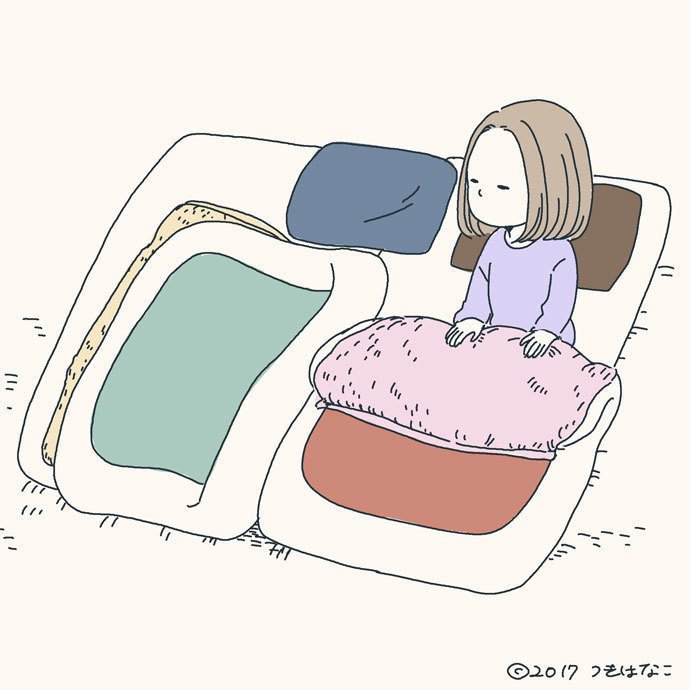 枕の位置