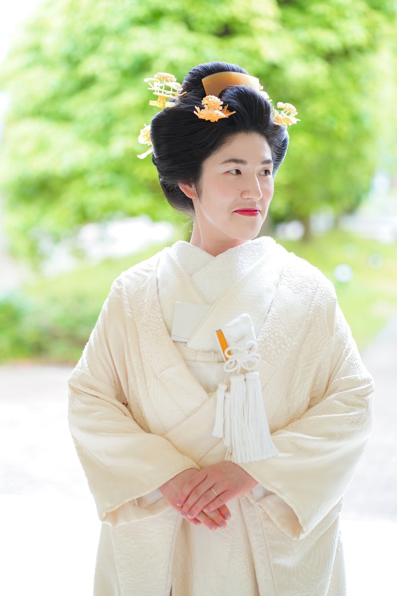 新日本髪 ガーデン邸宅 アルシェ ウェディングのブログ Note