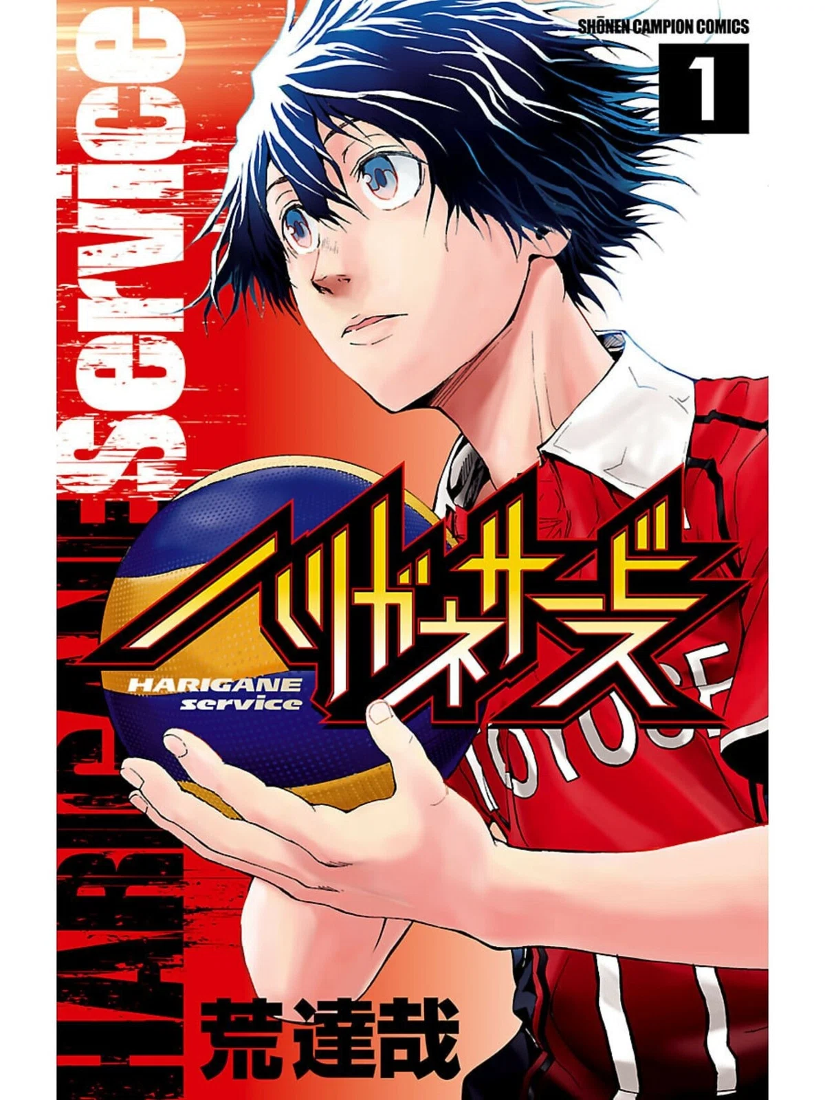 バレーで、狙ったところに100%サーブできる主人公の漫画【ハリガネ