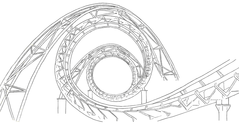 沈黙ジェットコースター 元子 Note