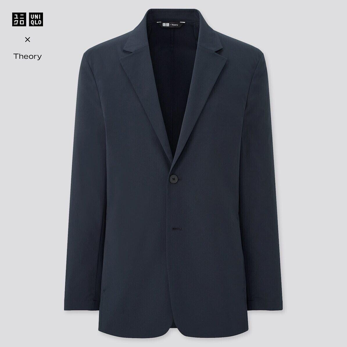 【ユニクロ×セオリー】セットアップ メンズ スーツ 上下 ネイビー E1298 ユニクロ 良品 UNIQLO×Theory ユニクロ×セオリー セットアップ