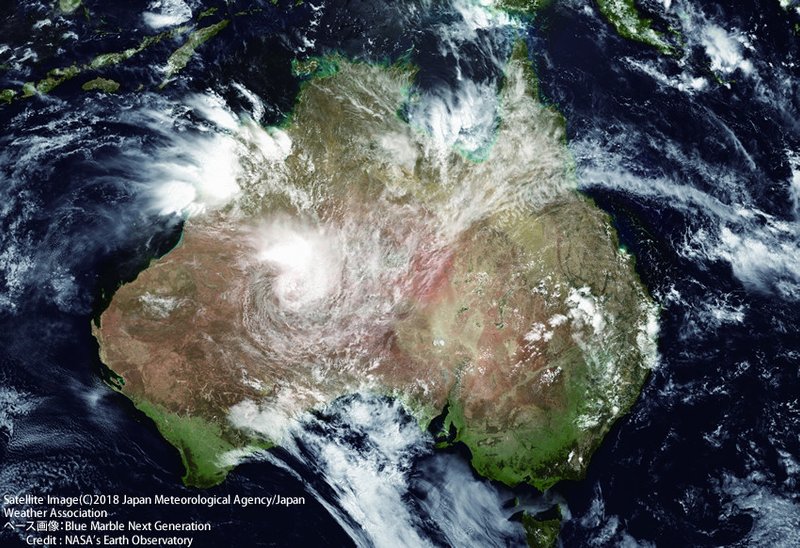 異例 オーストラリアのクリスマス低気圧 世界気象カレンダー編集部 Note