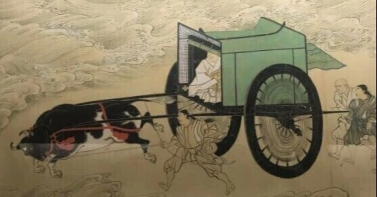 鉄で作られた牛車｜恵仁