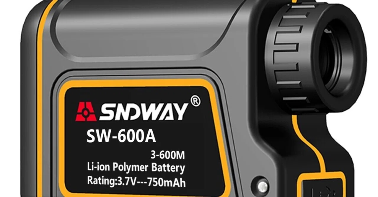 SNDWAY SW-600A 600m レーザー距離計 防水防塵 光学7倍 USB充電 大容量 