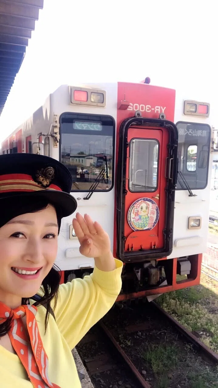 鉄印帳の旅～鳥海山ろく由利高原鉄道～｜森川 あやこ