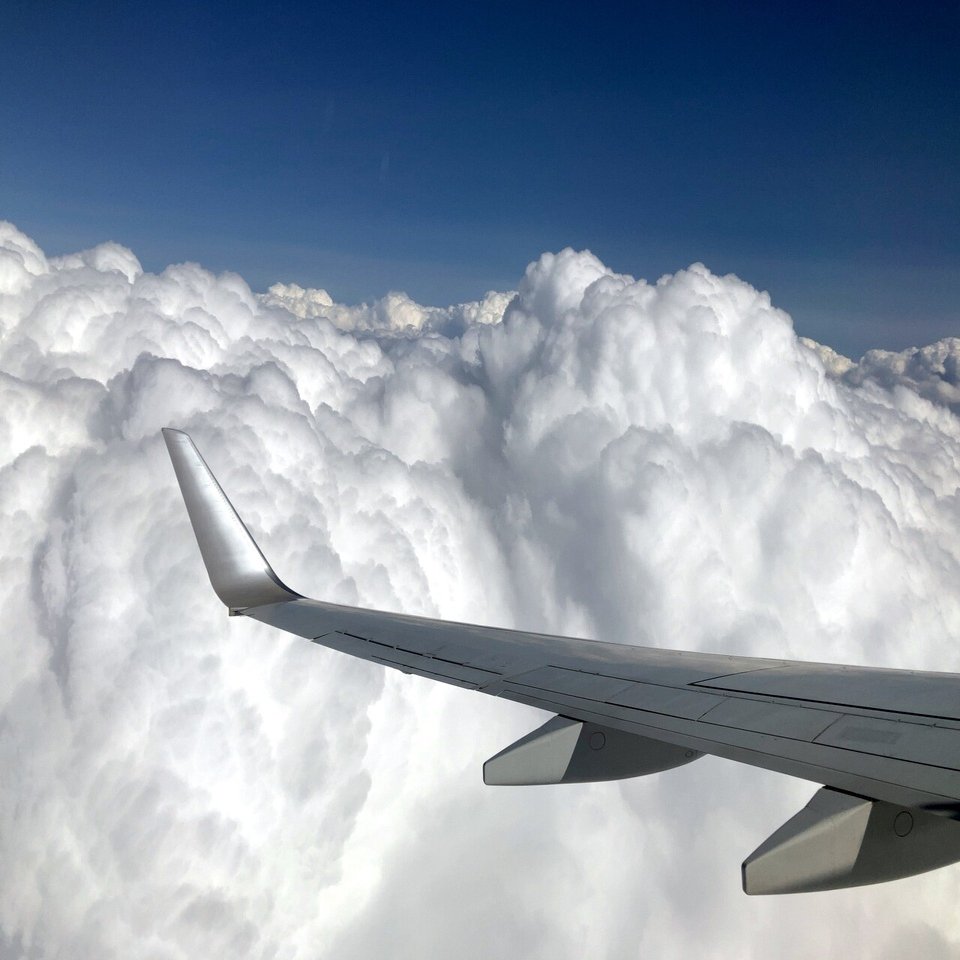 2５ 飛行機note 空の上 雲の色 Sora Note Note