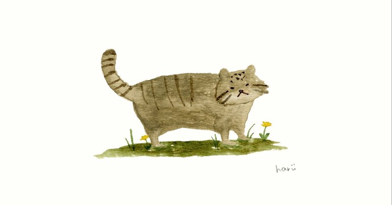 猫アレルギーのイラストレーターが猫の魅力についてただ書いてみたかった 森のカミリオン Haru Note