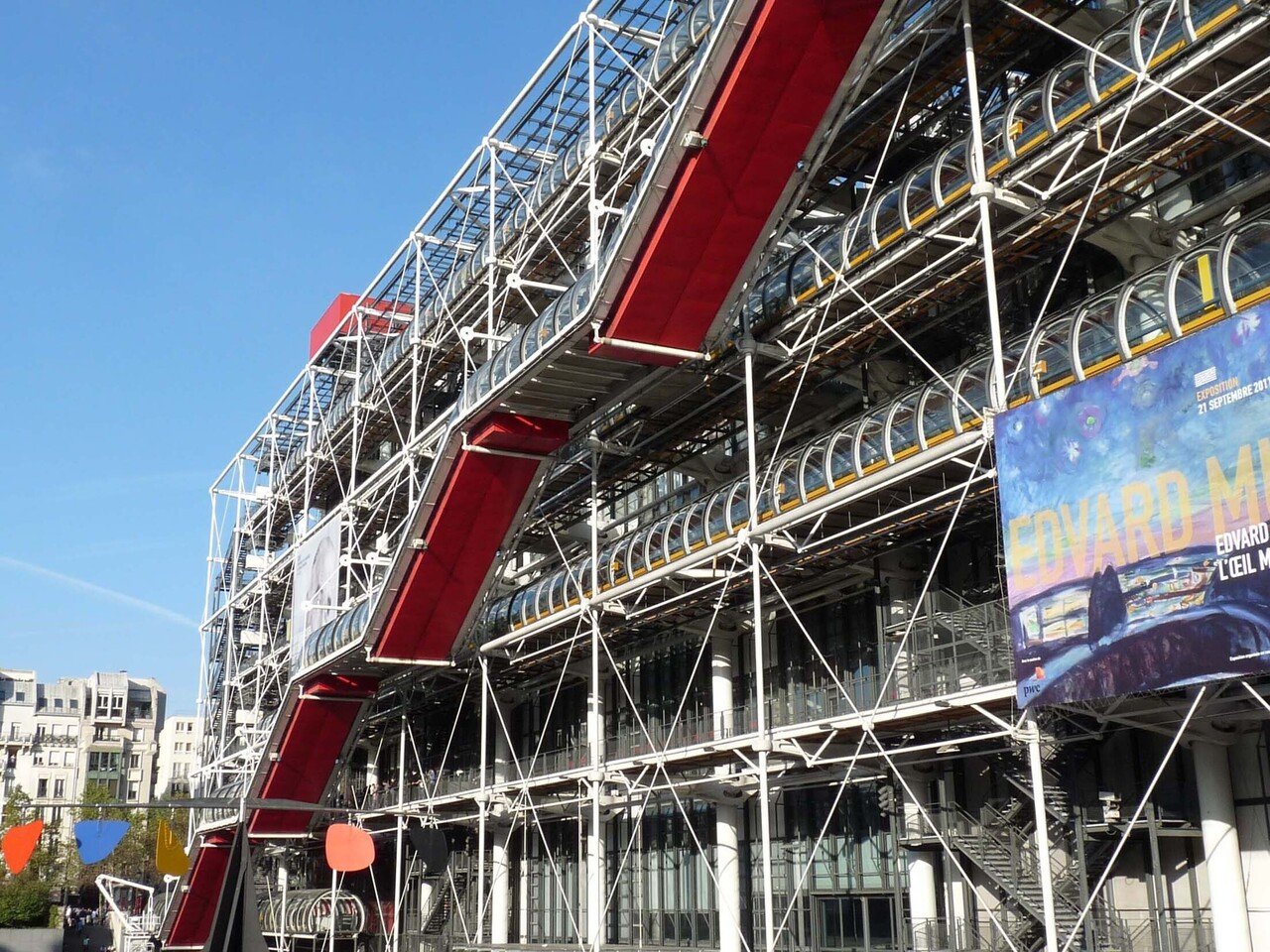 建築】一日の疲れを癒してくれたポンピドゥー・センター（レンゾ
