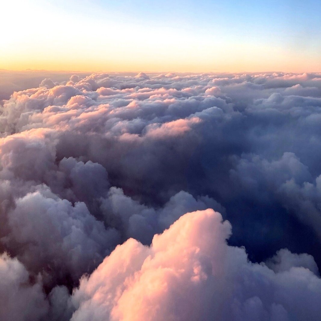 2５ 飛行機note 空の上 雲の色 Sora Note Note