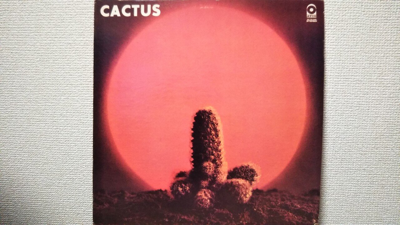 カクタス Caltus 編集盤3タイトル・セット Cactus】（1970）Cactus 日本グラモフォン盤のラウドな音作りから