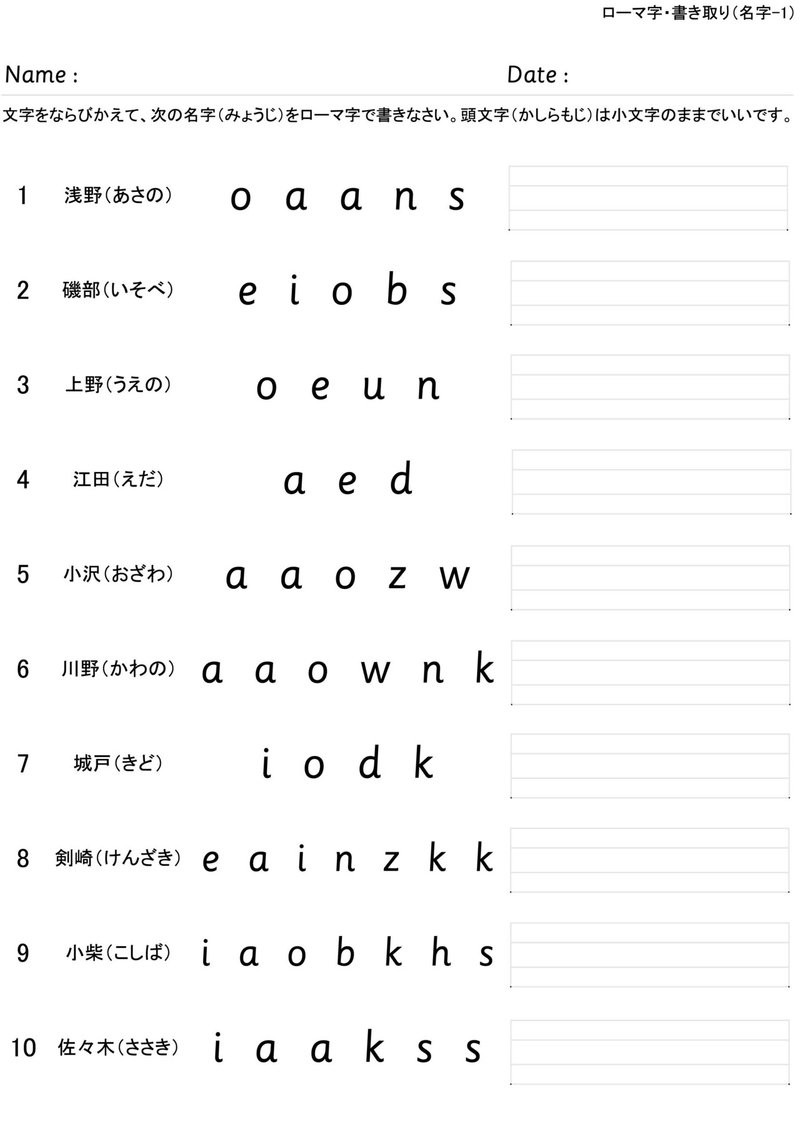 First130_Lesson0-2_ローマ字人名テスト_1_sas