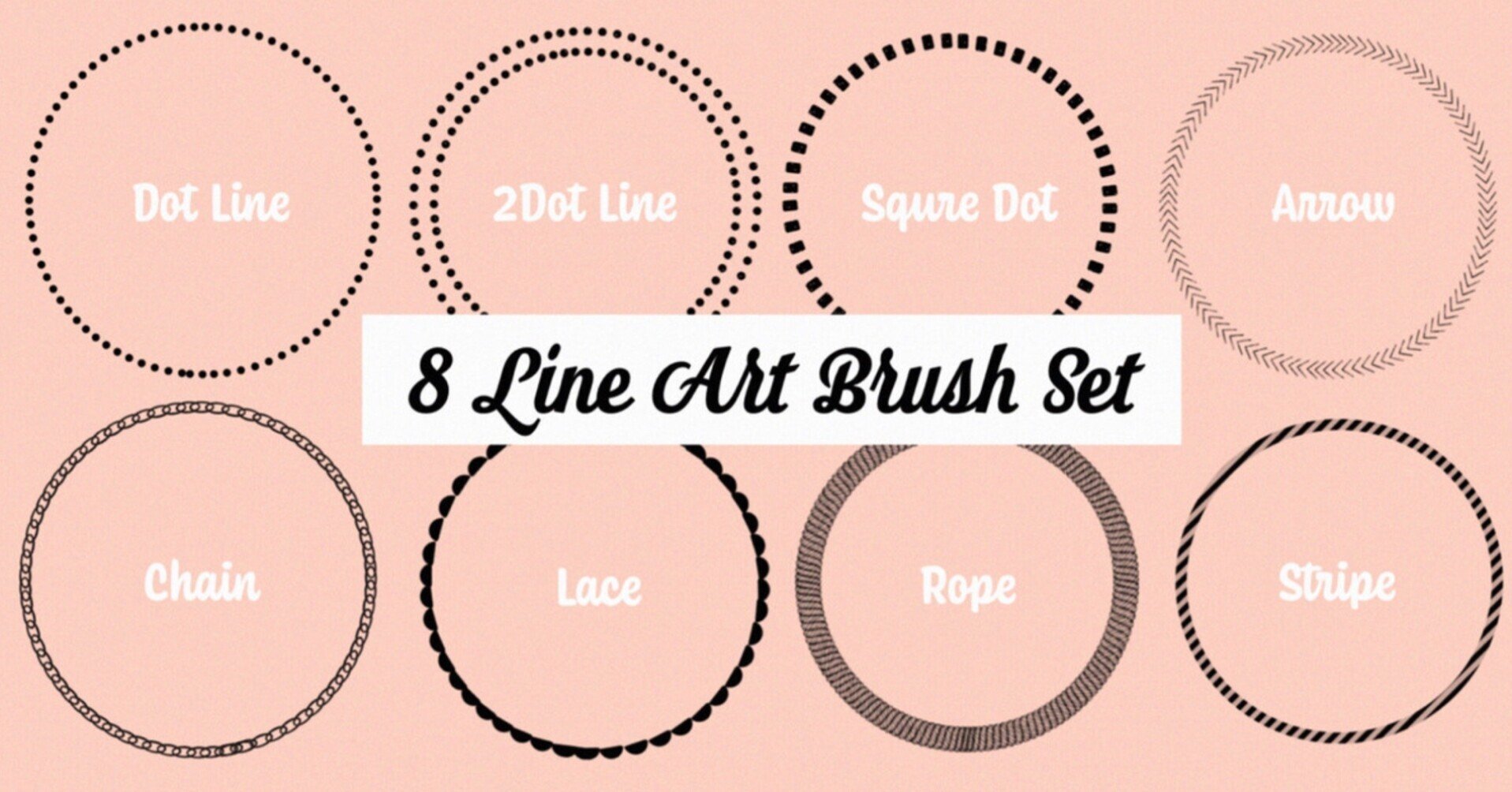 Procreateで使えるラインアートブラシ8本セット 無料配布 ねこじた Ipadクリエイター Note