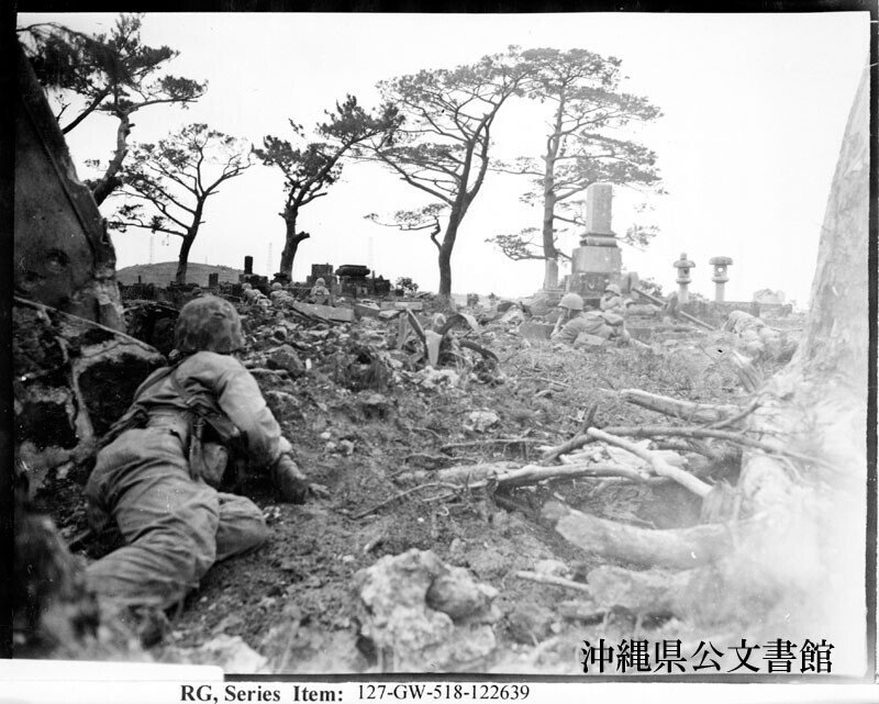 沖縄戦：1945年6月1日】津嘉山陣地、猛攻をうける 八重山