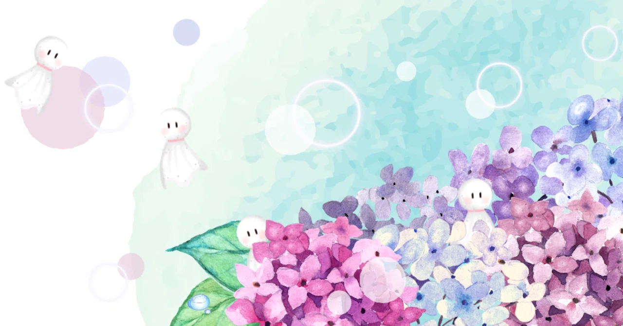 紫陽花ヘッダーを制作しました ぽくらん Note 紫陽花ヘッダーを制作しました ぽくらん Note