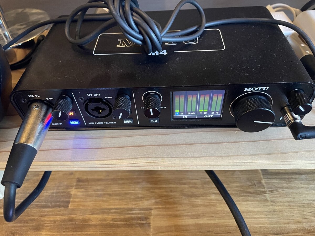 ゲーム配信用としてのMOTU M2/M4|何事も続かない ゲーム配信用としてのMOTU M2/M4|何事も続かない