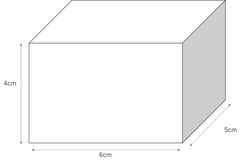 直方体の体積1