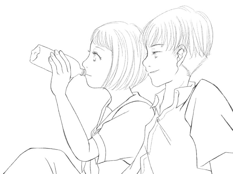 楽しむイラスト練習記 イメージで どこまで伝わる 青春飲料 しち Note 楽しむイラスト練習記 イメージで どこまで伝わる 青春飲料 しち Note