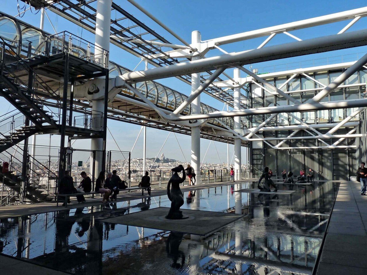 額装済/ポンピドゥー・センター パリ（レンゾ ピアノ） Amazon.co.jp: ポスター レンゾ ピアノ ポンピドゥー・センター パリ