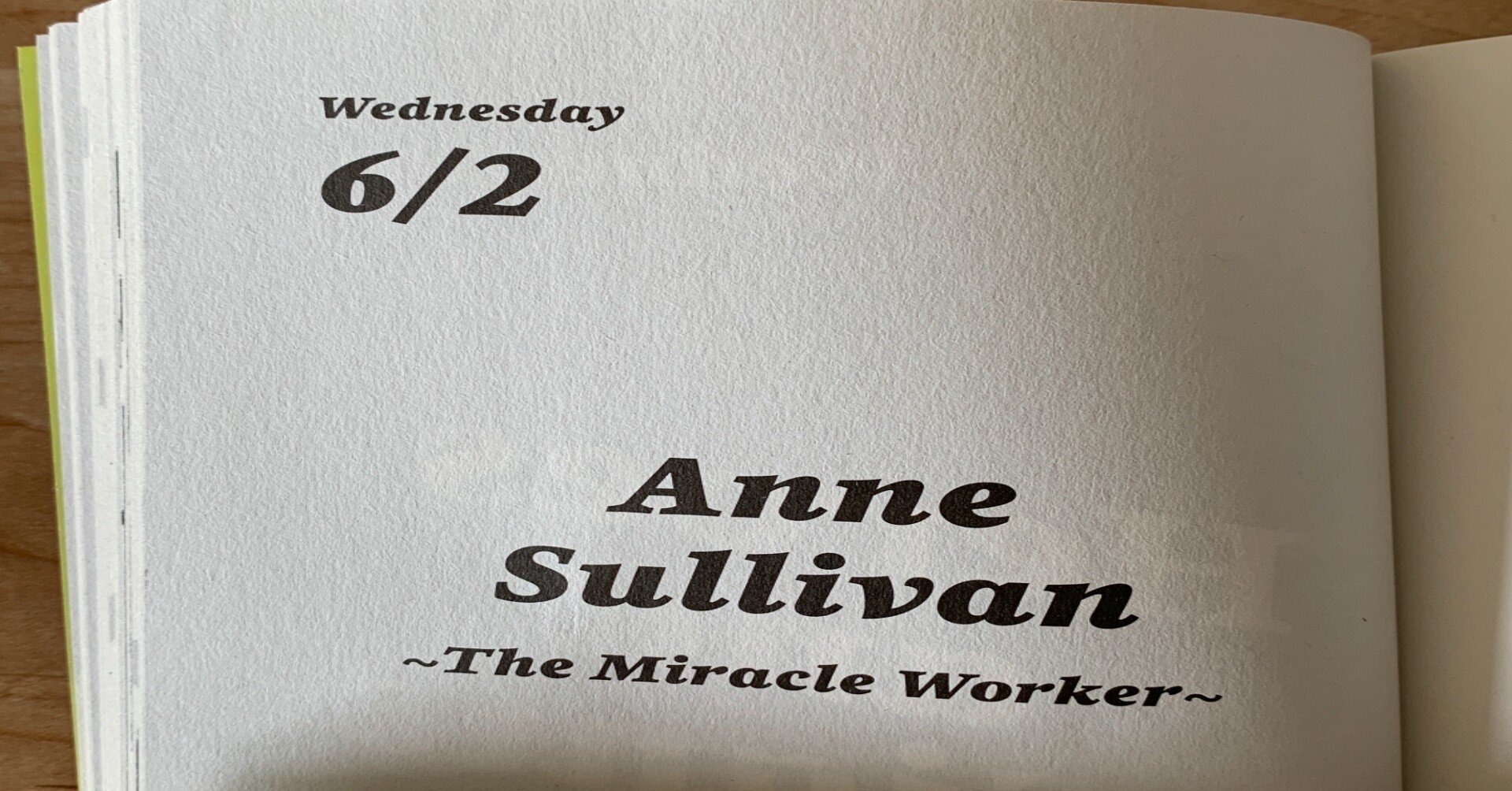 Nhkラジオ Enjoy Simple English 学習記録 6 2 Anne Sullivan Masako Note Nhkラジオ Enjoy Simple English 学習記録 6 2 Anne Sullivan Masako Note