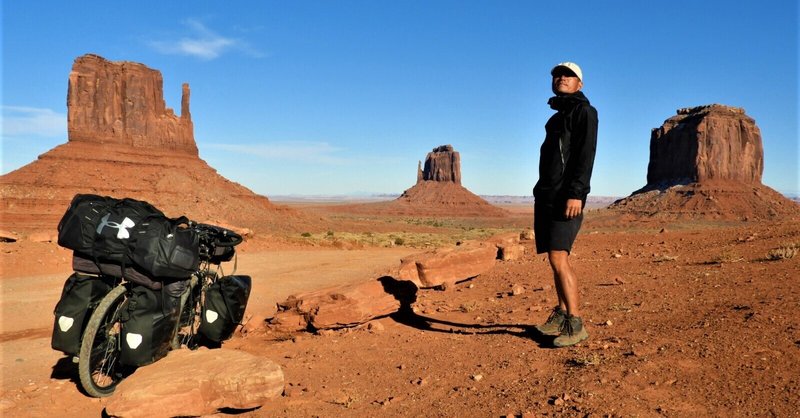 モニュメントバレー 人智を超えた自然への畏怖 浅地亮 自転車旅で見る世界 note