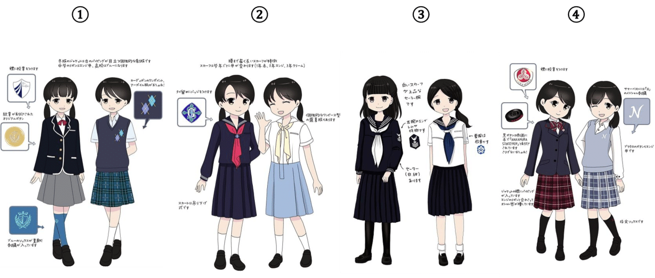 制服図鑑 で自分に合った学校を選ぼうpart 1 教育図鑑 Note 制服図鑑 で自分に合った学校を選ぼうpart 1 教育図鑑 Note