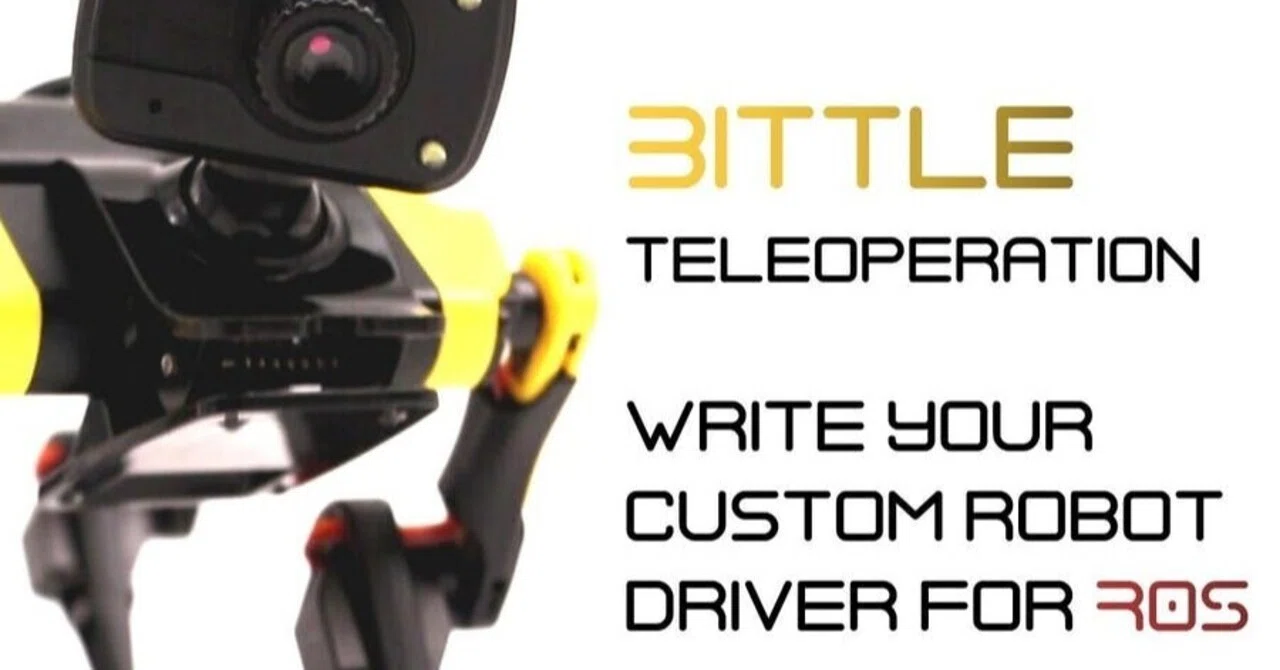 Bittle Raspberry Pi Petoi Bittle 入門 (12) - ROSとRaspberry PiによるBittleの遠隔操作|npaka