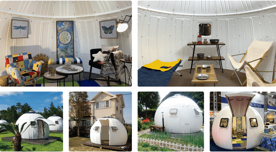 DIYで組み立てわずか60分！ドームハウス『EZDOME HOUSE』が販売開始