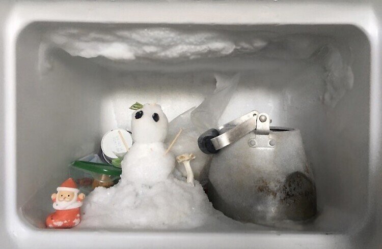 60点日記「雪だるま」｜しまだあや（島田彩）