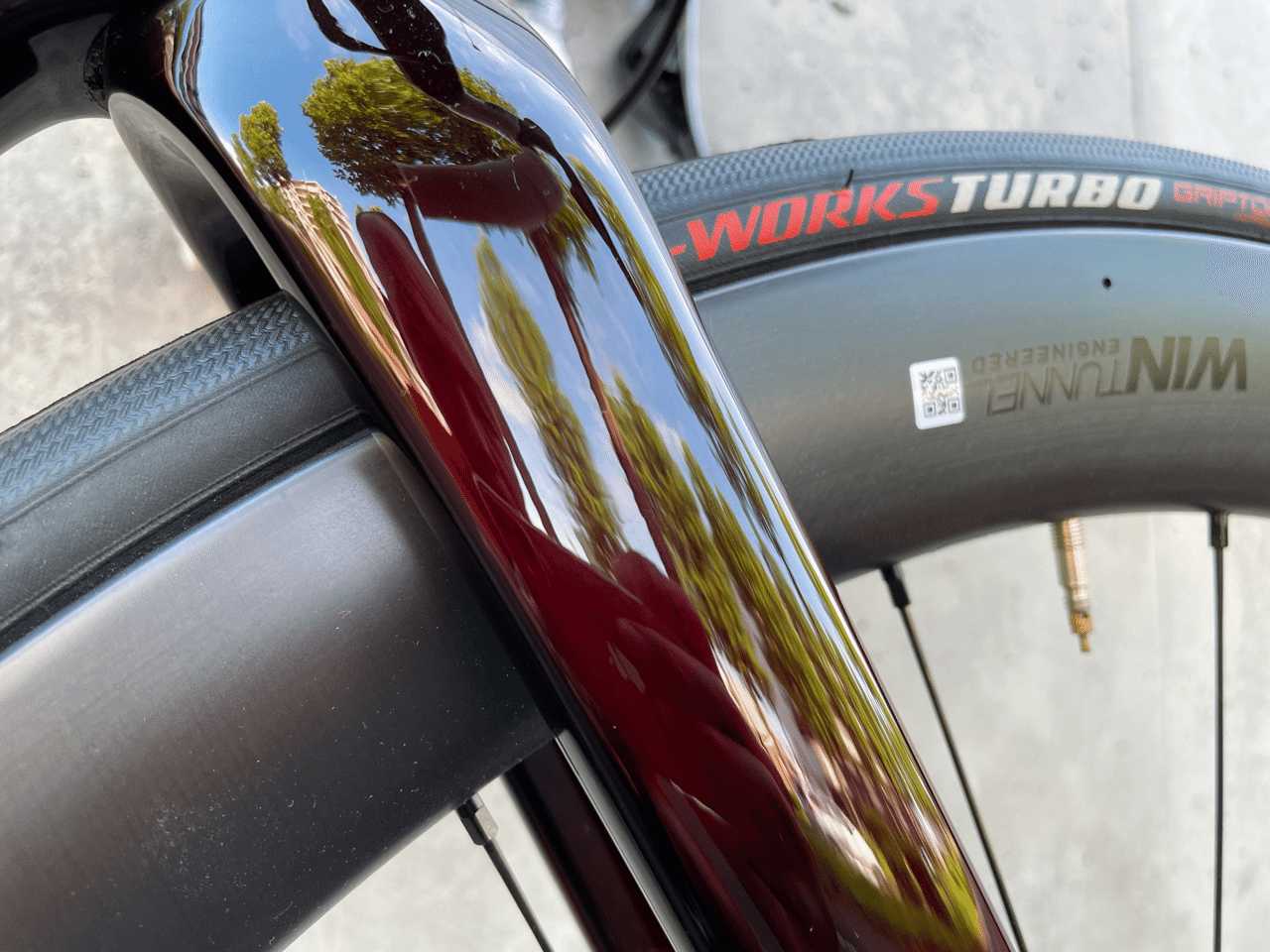 specialized tarmac sl7 pro red tint