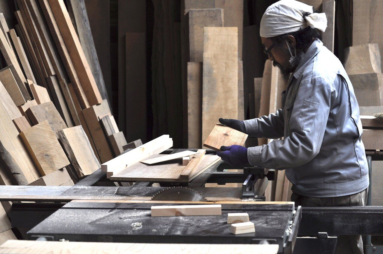 木の椅子JUN 藤本順正 Wood chair Junsei Fujimoto ｜ 木工家具 Wood