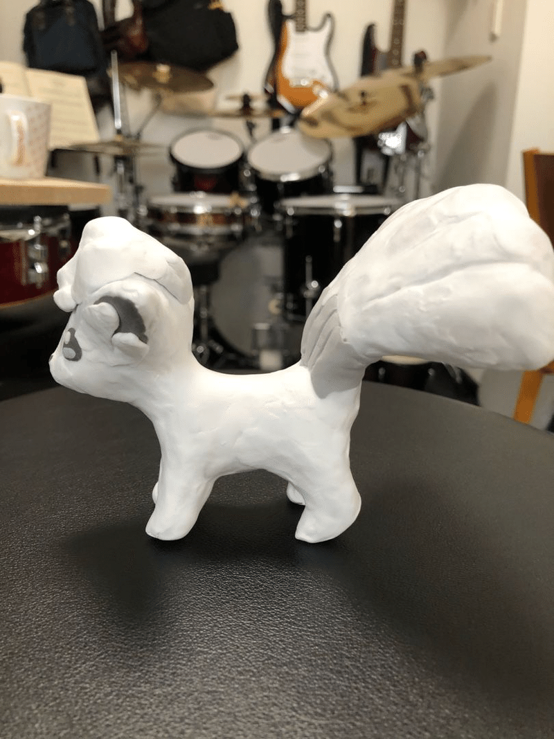 ねんど ロコン アローラのすがた Jr 作 Jr Note